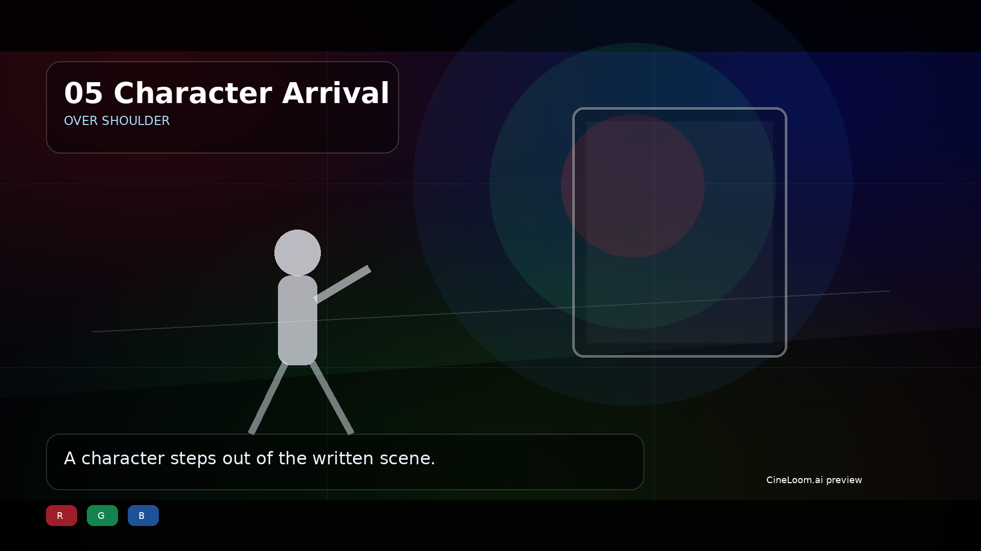Panel 05 - Character arrival