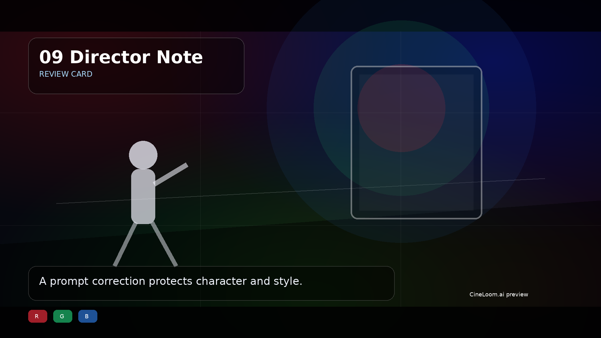 Panel 09 - Director note