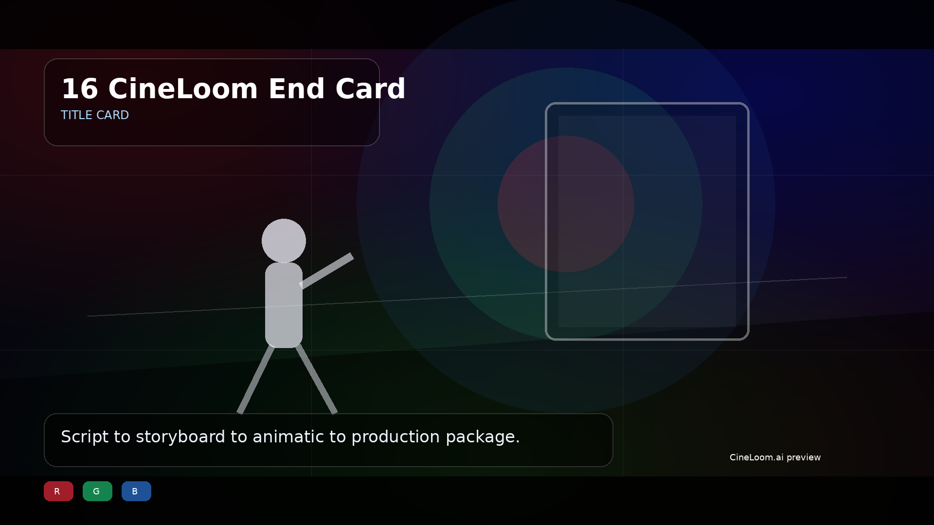 Panel 16 - End card